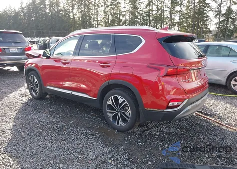 2020 Hyundai Santa Fe Limited 2.0T из США, поврежденный, VIN 5NMS5CAA6LH176607